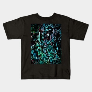 Acrylic abstract pour Kids T-Shirt